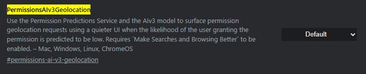 谷歌Chrome浏览器引入AIv3模型：优化地理位置权限请求